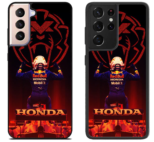 Max Verstappen lion Background Samsung Galaxy S21 | S21 FE | S21+ | S21 Ultra Case