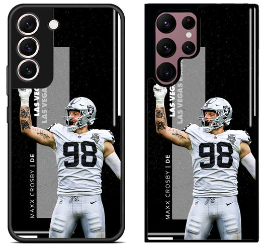 Maxx Crosby Las Vegas Raiders Samsung Galaxy S22 | S22+ | S22 Ultra Case