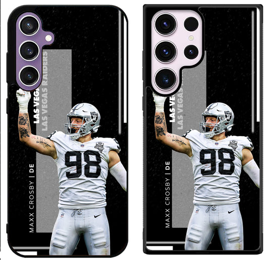 Maxx Crosby Las Vegas Raiders Samsung Galaxy S24 | S24+ | S24 Ultra Case