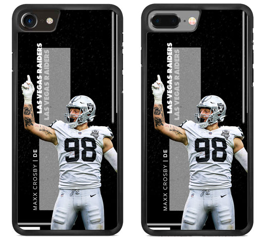 Maxx Crosby Las Vegas Raiders iPhone 8 | 8 Plus Case