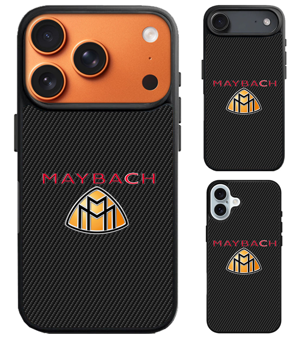 Maybach Black Carbon iPhone Air | iPhone 17 | 17 Pro | 17 Pro Max Case