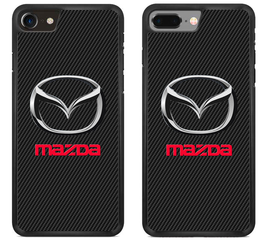 Mazda Black Carbon iPhone 8 | 8 Plus Case