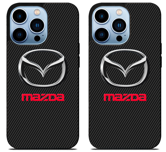 Mazda Black Carbon iPhone 15 Pro | iPhone 15 Pro Max Case