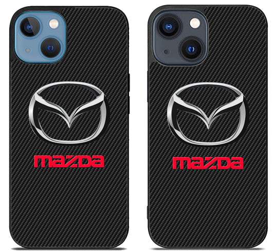 Mazda Black Carbon iPhone 15 | iPhone 15 Plus Case