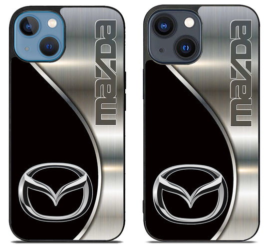 Mazda Black Silver iPhone 15 | iPhone 15 Plus Case