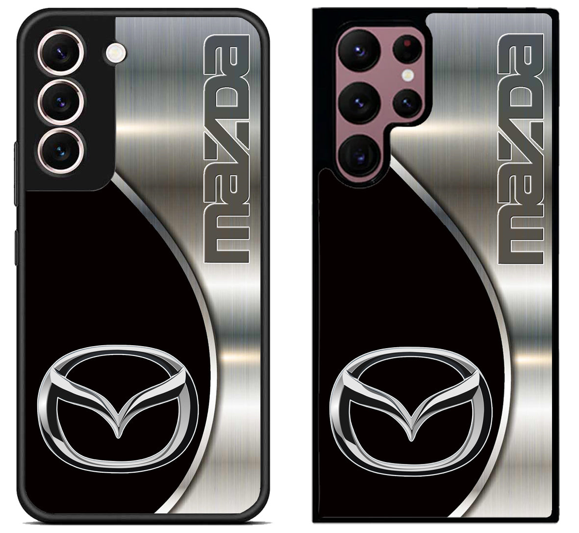 Mazda Black Silver Samsung Galaxy S22 | S22+ | S22 Ultra Case