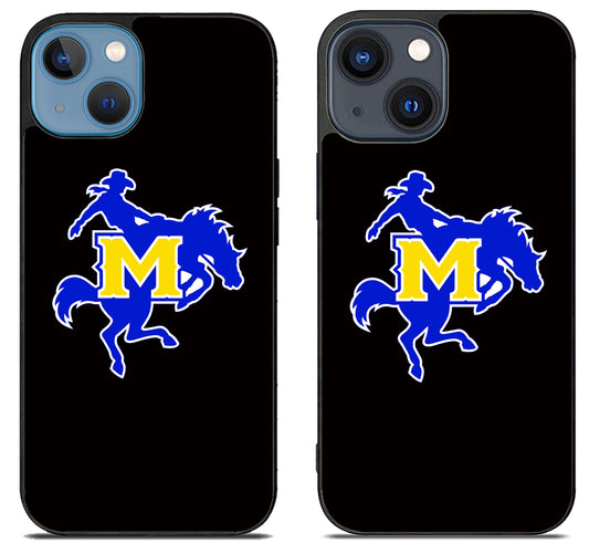 McNeese State Cowboys Black iPhone 15 | iPhone 15 Plus Case