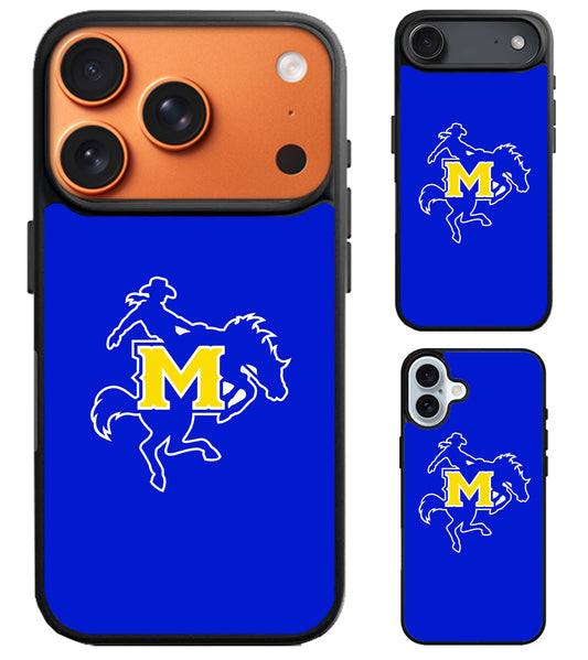 McNeese State Cowboys iPhone Air | iPhone 17 | 17 Pro | 17 Pro Max Case