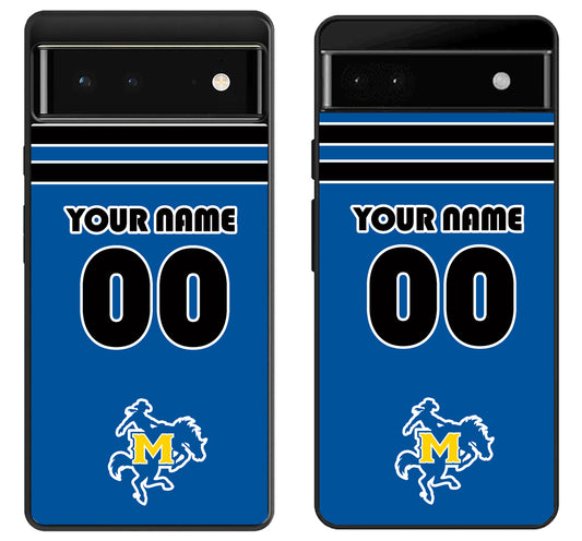 Custom Personalized McNeese State Cowboys Google Pixel 6 | 6A | 6 Pro Case