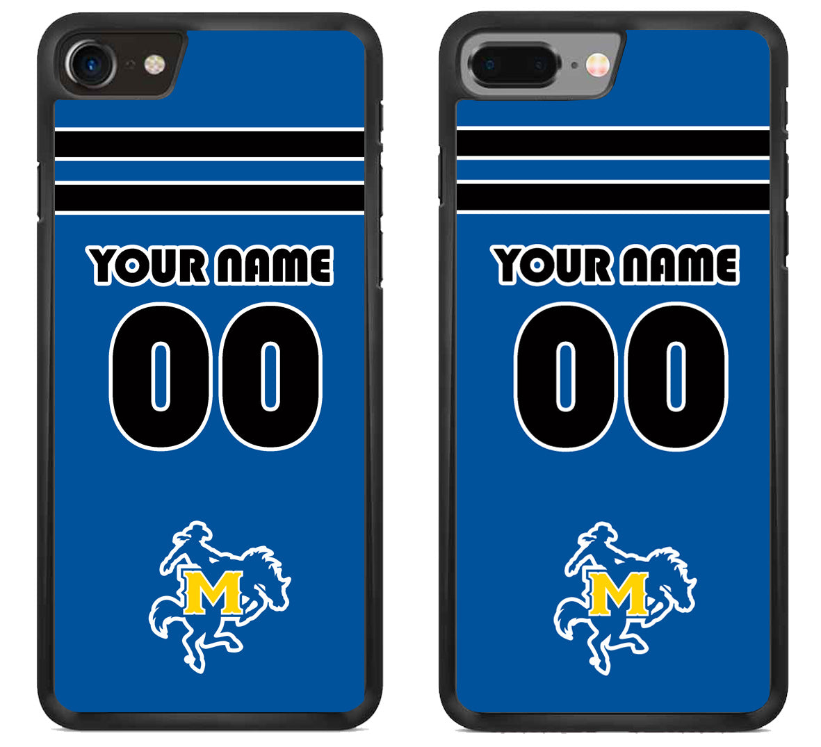 Custom Personalized McNeese State Cowboys iPhone 8 | 8 Plus Case