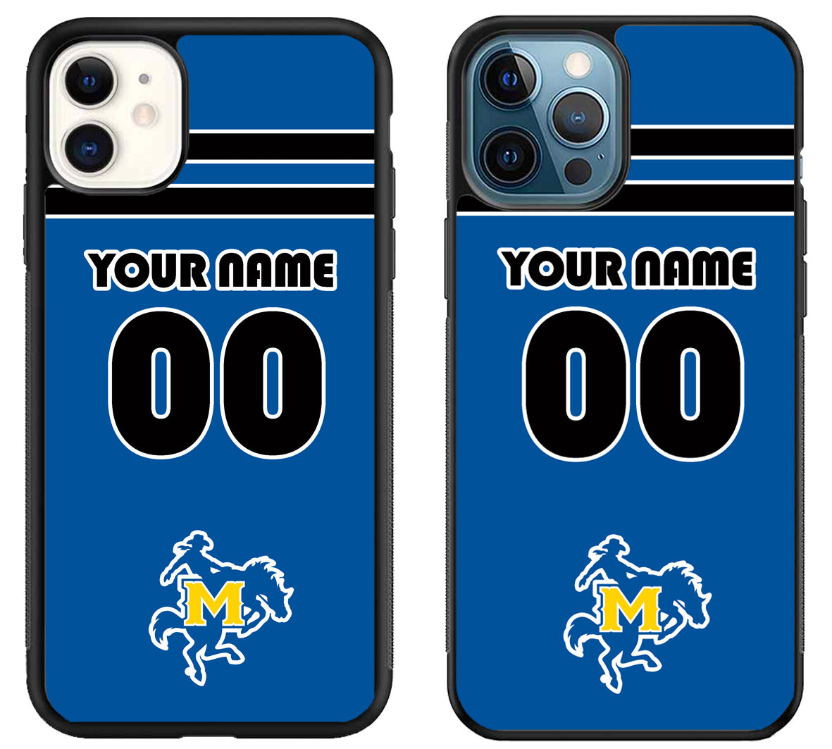 Custom Personalized McNeese State Cowboys iPhone 11 | 11 Pro | 11 Pro Max Case