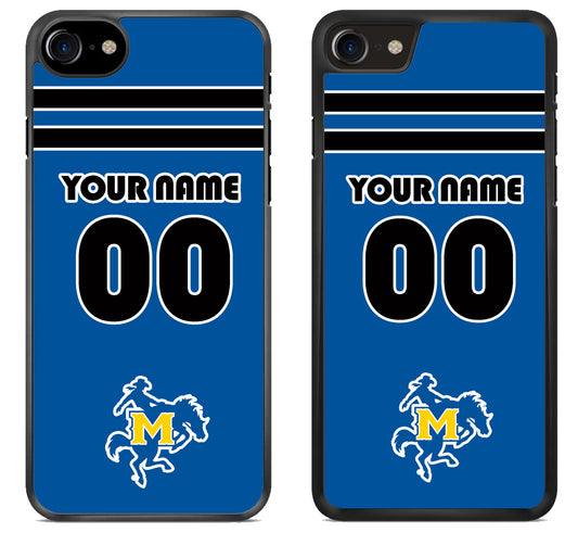 Custom Personalized McNeese State Cowboys iPhone SE 2020 | iPhone SE 2022 Case