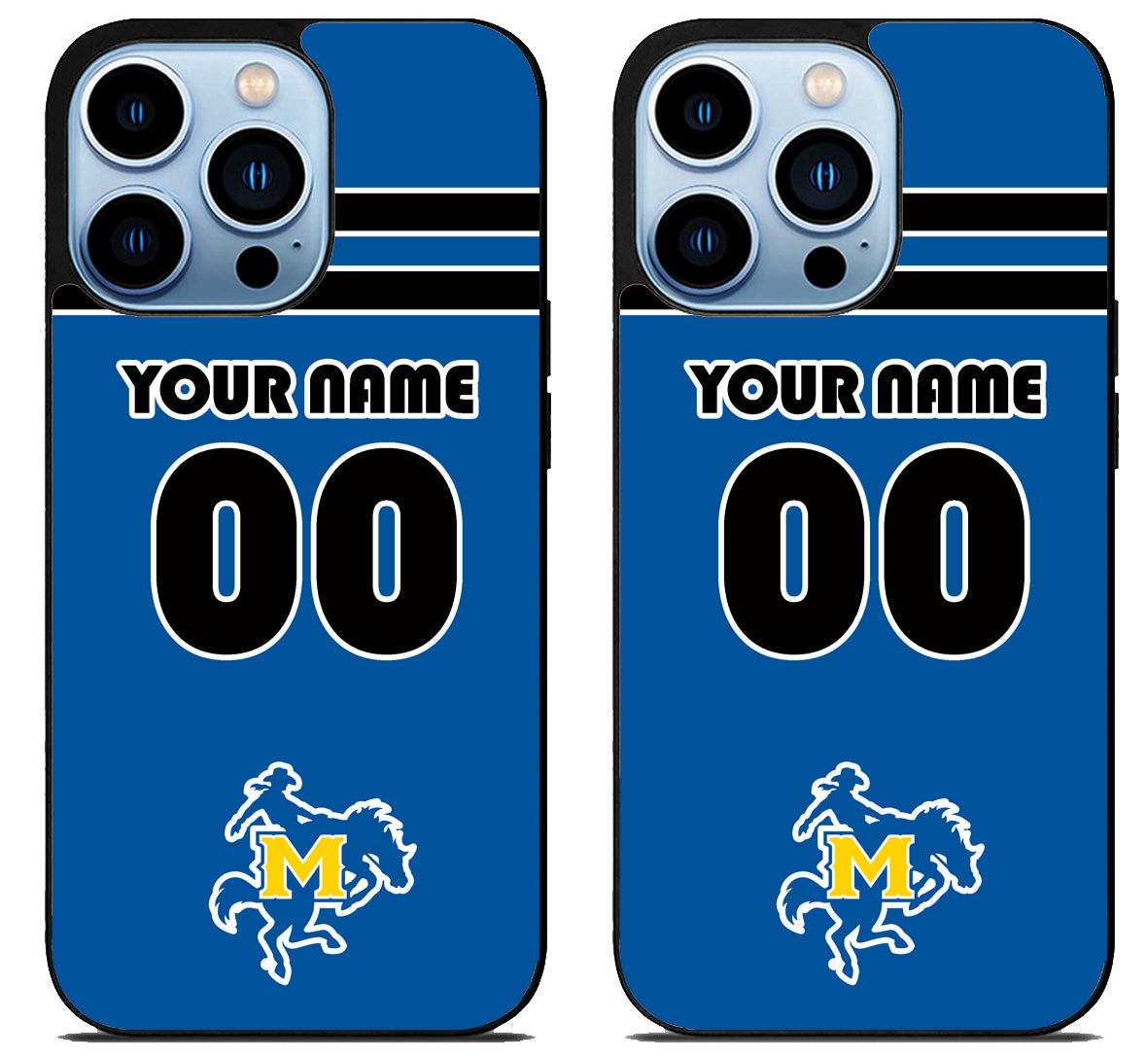 Custom Personalized McNeese State Cowboys iPhone 15 Pro | iPhone 15 Pro Max Case