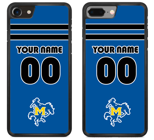 Custom Personalized McNeese State Cowboys iPhone 8 | 8 Plus Case