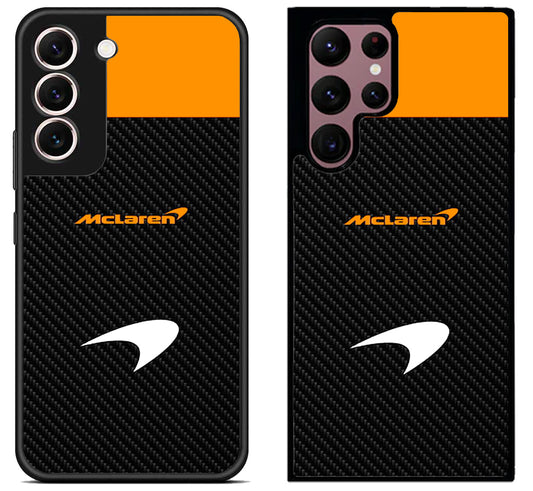 Mclaren Cover Logo Samsung Galaxy S22 | S22+ | S22 Ultra Case