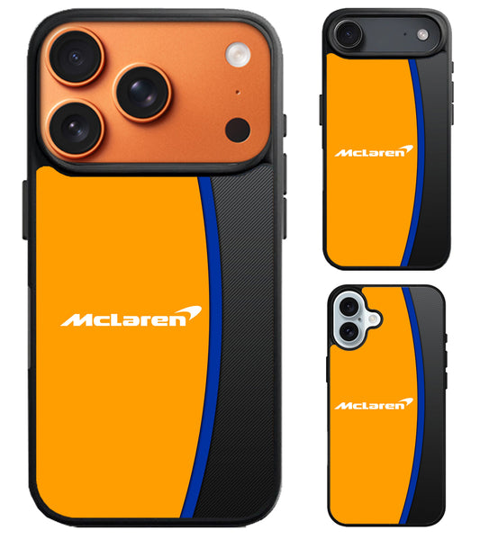 Mclaren Logo Carbon iPhone Air | iPhone 17 | 17 Pro | 17 Pro Max Case