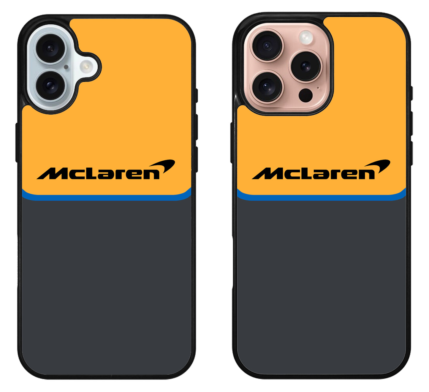 Mclaren Logo Style iPhone 16 | 16 Plus | 16 Pro | 16 Pro Max Case