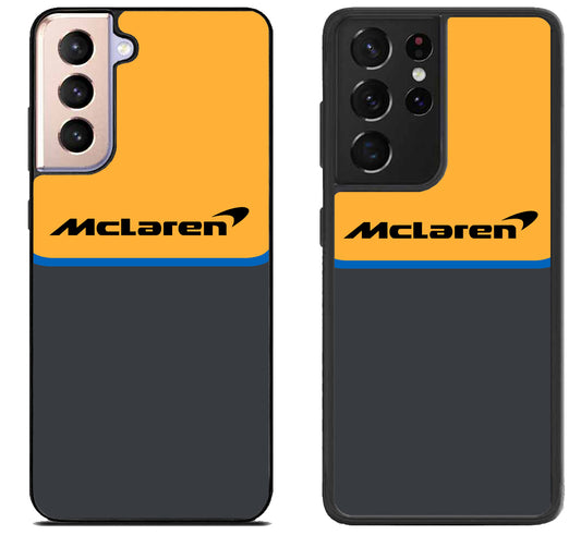 Mclaren Logo Style Samsung Galaxy S21 | S21 FE | S21+ | S21 Ultra Case