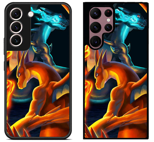 Mega Charizard Pokemon Samsung Galaxy S22 | S22+ | S22 Ultra Case