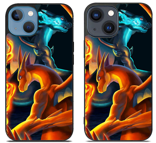 Mega Charizard Pokemon iPhone 15 | iPhone 15 Plus Case