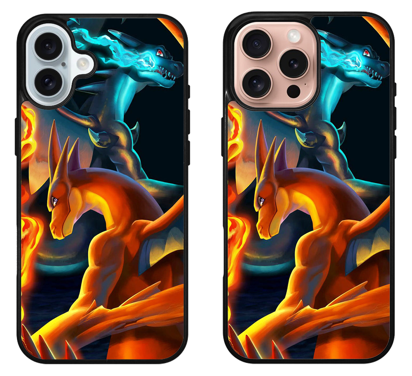 Mega Charizard Pokemon iPhone 16 | 16 Plus | 16 Pro | 16 Pro Max Case