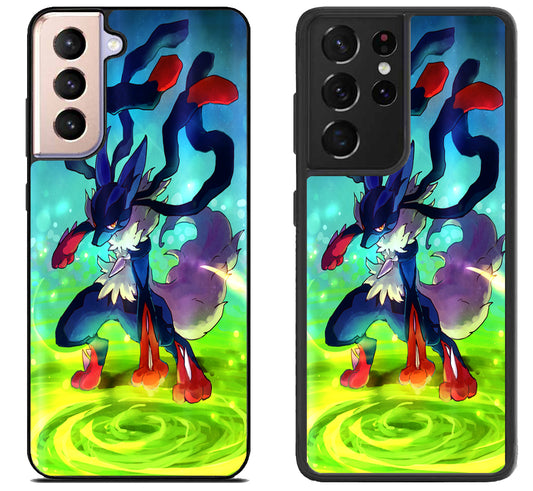Mega Lucario Pokemon Samsung Galaxy S21 | S21 FE | S21+ | S21 Ultra Case