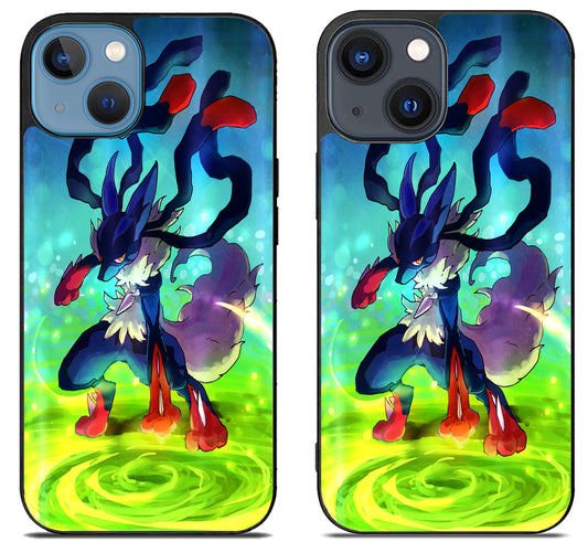 Mega Lucario Pokemon iPhone 15 | iPhone 15 Plus Case