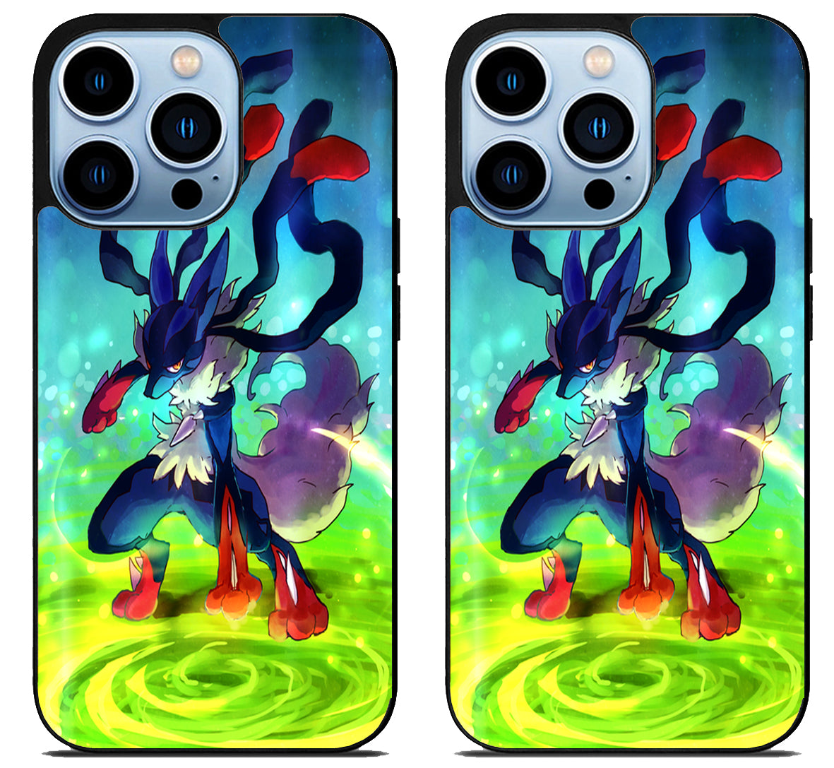 Mega Lucario Pokemon iPhone 15 Pro | iPhone 15 Pro Max Case