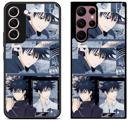 Megumi Fushiguro jujutsu kaisen Collage Samsung Galaxy S22 | S22+ | S22 Ultra Case