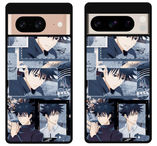 Megumi Fushiguro jujutsu kaisen Collage Google Pixel 8 | 8 Pro Case