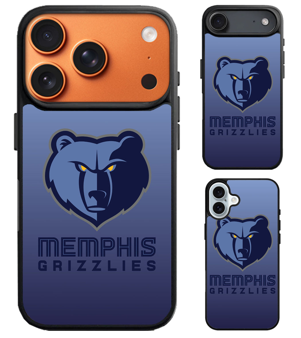 Memphis Grizzlies Logo iPhone Air | iPhone 17 | 17 Pro | 17 Pro Max Case