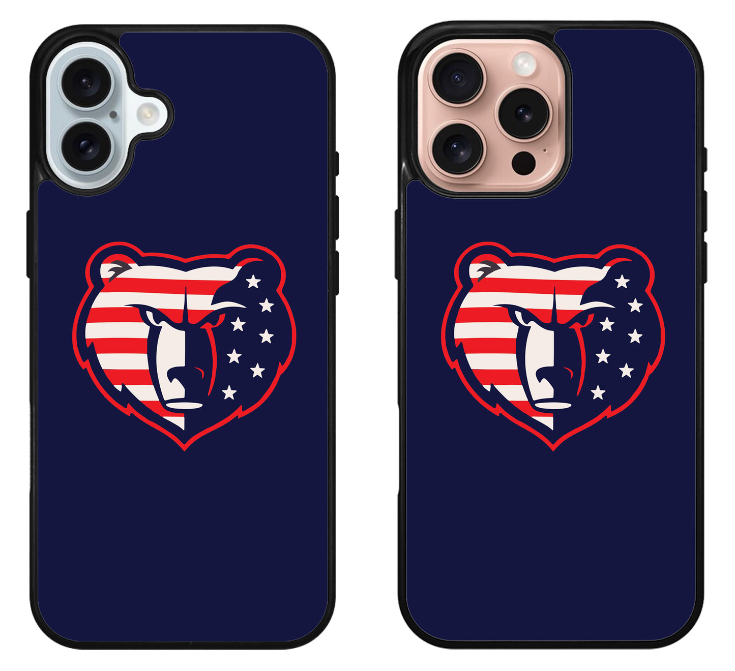 Memphis Grizzlies Logo Flag iPhone 16 | 16 Plus | 16 Pro | 16 Pro Max Case