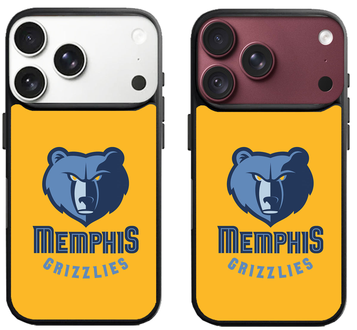 Memphis Grizzlies Logo Yellow iPhone 18 Pro | 18 Pro Max Case