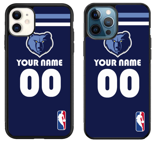Custom Personalized Memphis Grizzlies NBA iPhone 11 | 11 Pro | 11 Pro Max Case