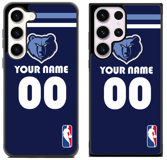 Custom Personalized Memphis Grizzlies NBA Samsung Galaxy S23 | S23+ | S23 Ultra Case