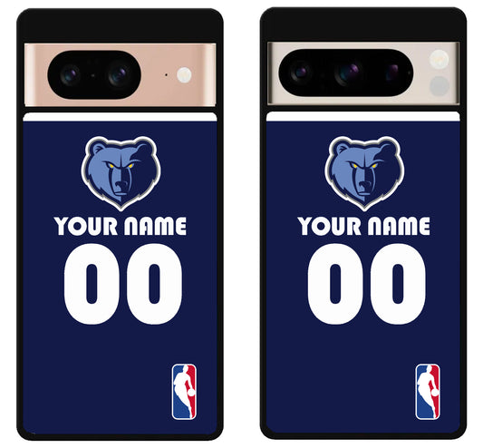 Custom Personalized Memphis Grizzlies NBA Google Pixel 8 | 8 Pro Case