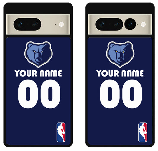 Custom Personalized Memphis Grizzlies NBA Google Pixel 7 | 7 Pro Case