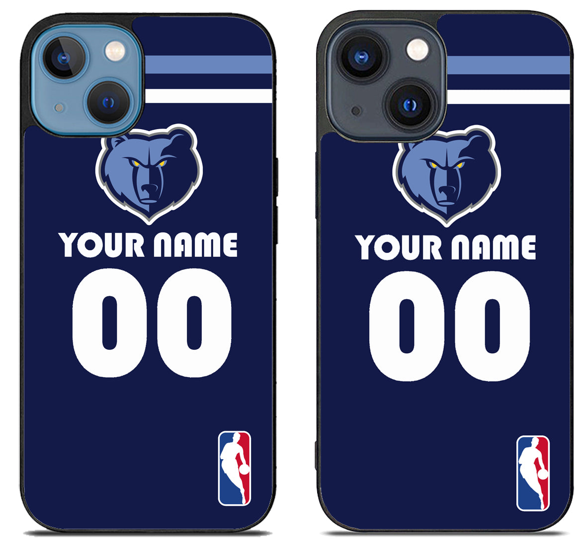 Custom Personalized Memphis Grizzlies NBA iPhone 15 | iPhone 15 Plus Case