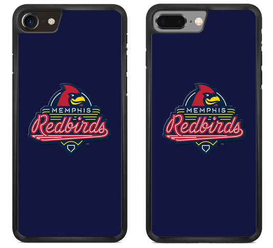 Memphis Redbirds Blue iPhone 8 | 8 Plus Case