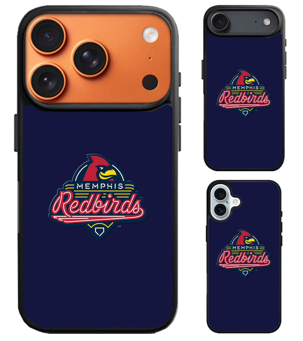 Memphis Redbirds Logo iPhone Air | iPhone 17 | 17 Pro | 17 Pro Max Case