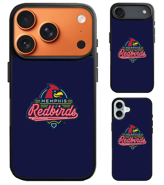 Memphis Redbirds Logo iPhone Air | iPhone 17 | 17 Pro | 17 Pro Max Case