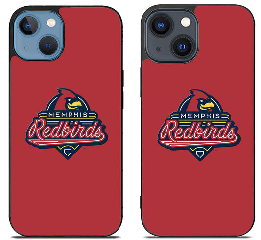 Memphis Redbirds Red iPhone 15 | iPhone 15 Plus Case
