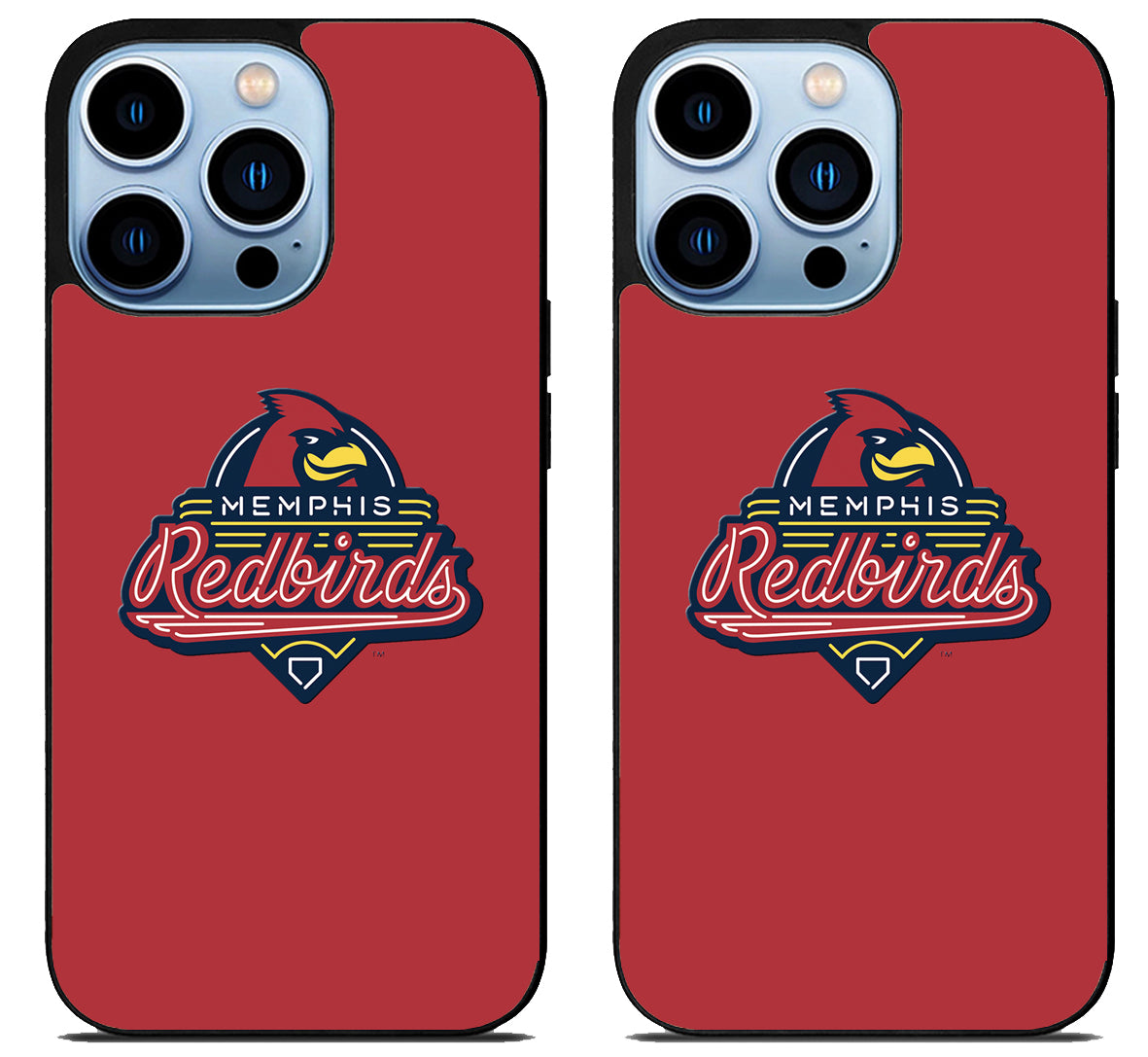 Memphis Redbirds Red iPhone 15 Pro | iPhone 15 Pro Max Case