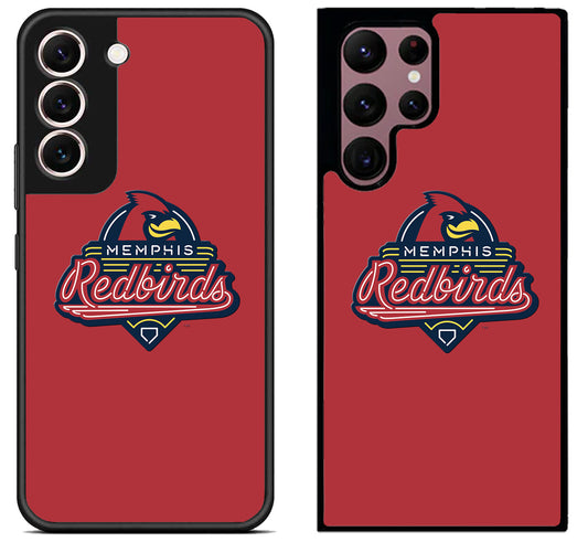 Memphis Redbirds Red Samsung Galaxy S22 | S22+ | S22 Ultra Case