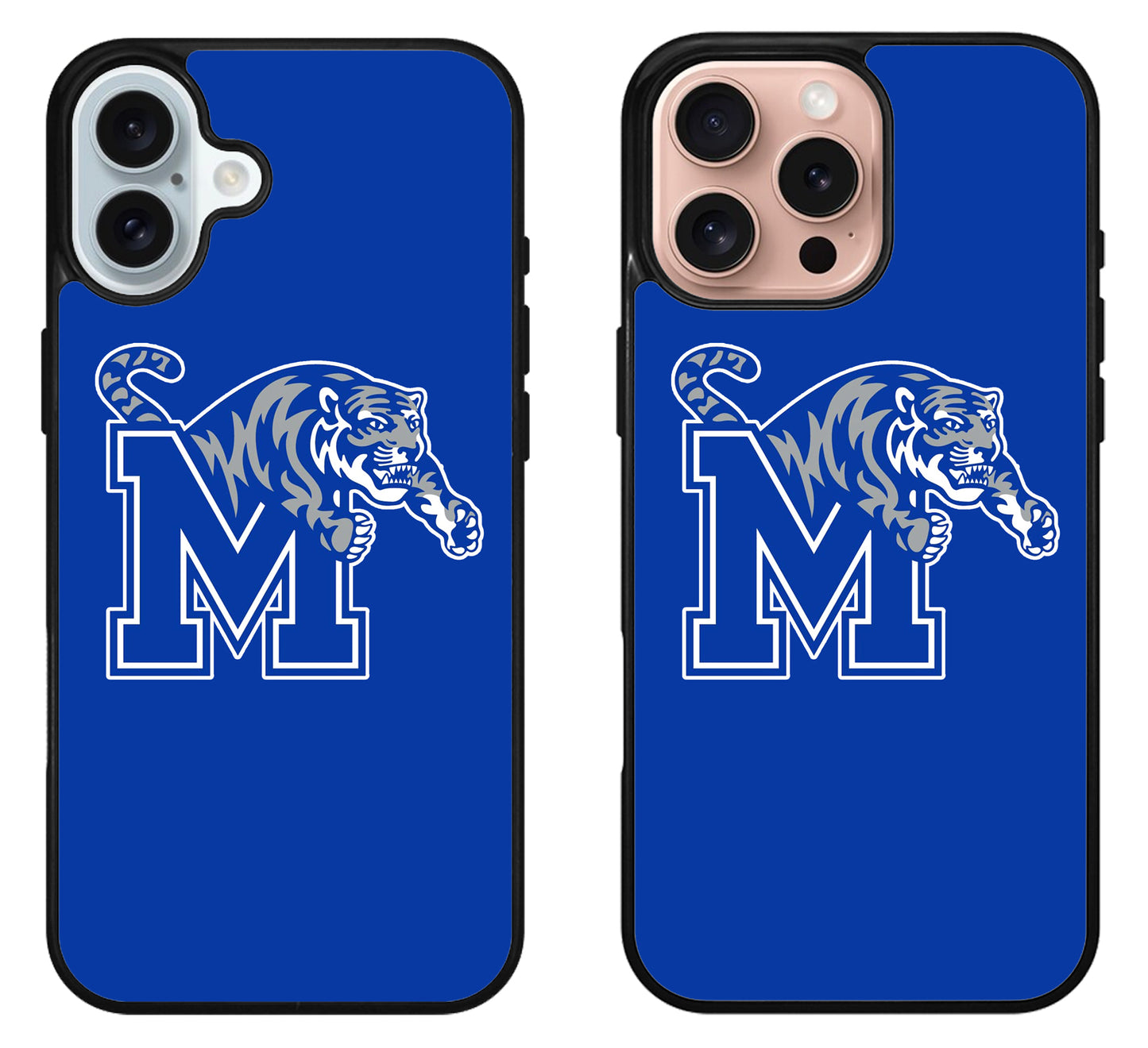 Memphis Tigers Logo iPhone 16 | 16 Plus | 16 Pro | 16 Pro Max Case