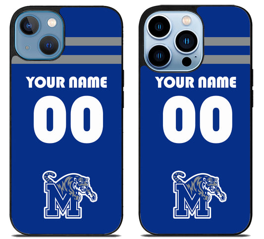 Custom Personalized Memphis Tigers iPhone 13 | 13 Mini | 13 Pro | 13 Pro Max Case