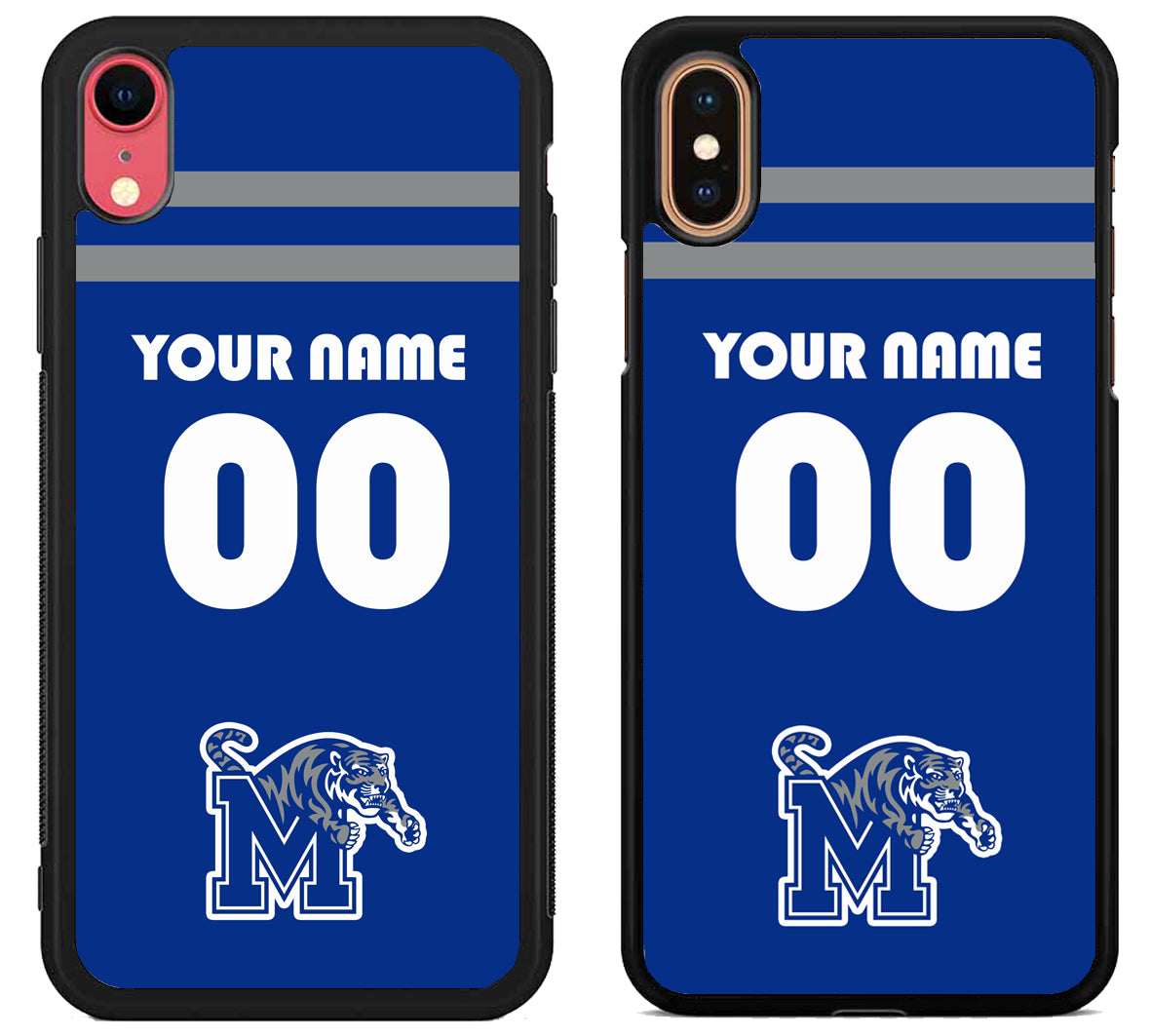 Custom Personalized Memphis Tigers iPhone X | Xs | Xr | Xs Max Case