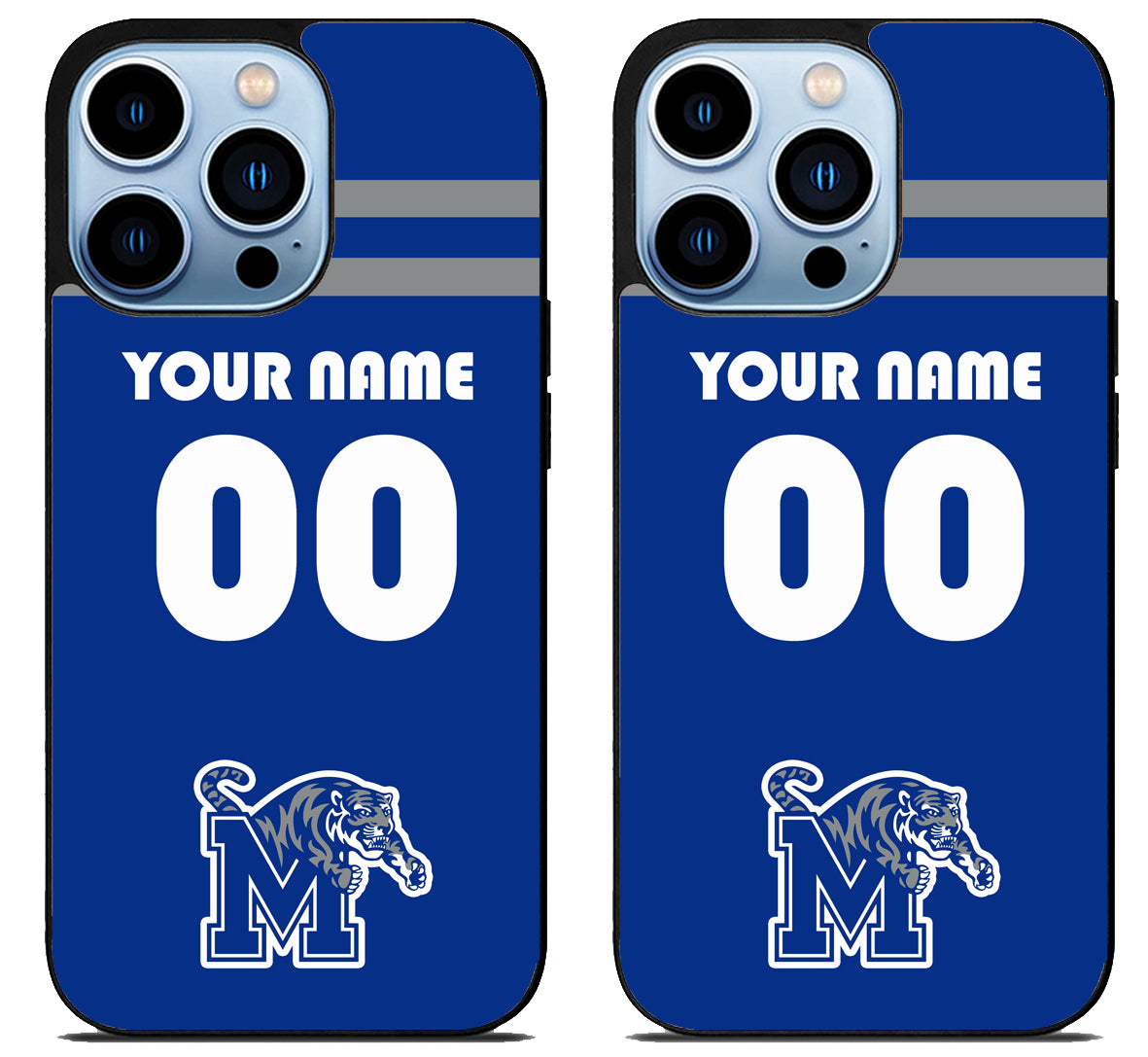 Custom Personalized Memphis Tigers iPhone 15 Pro | iPhone 15 Pro Max Case