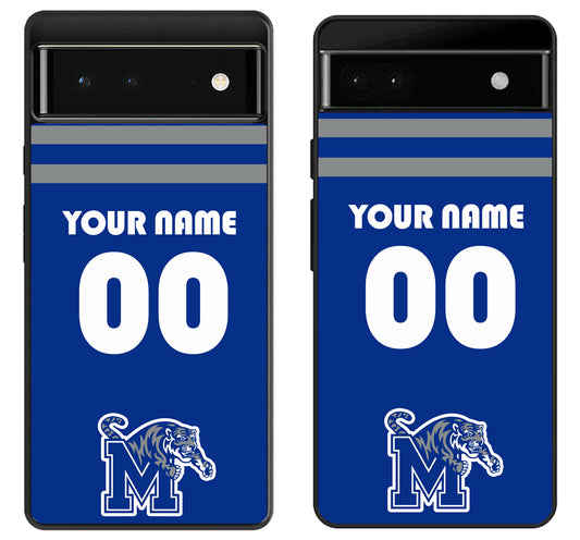 Custom Personalized Memphis Tigers Google Pixel 6 | 6A | 6 Pro Case