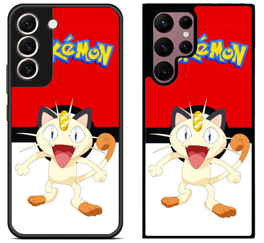 Meowth Pokemon Cool Samsung Galaxy S22 | S22+ | S22 Ultra Case